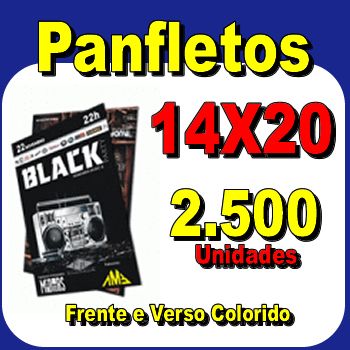 Panfleto 14 X 20 - 90GR - 4X4